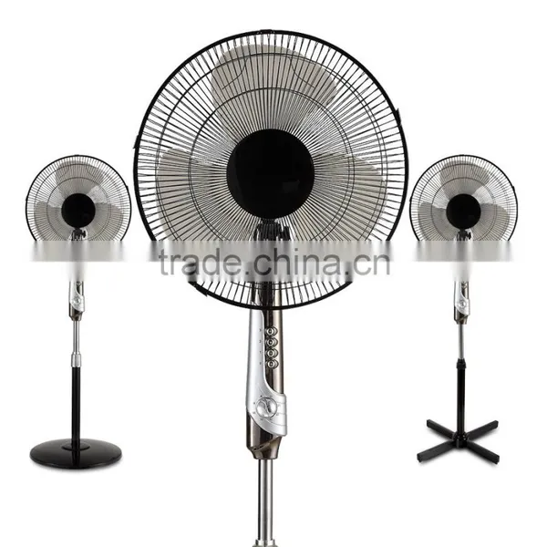 2016 Floor Stand Pedestal 16 Inch Electric Round Base Fan for Home Use Made in China photo-2