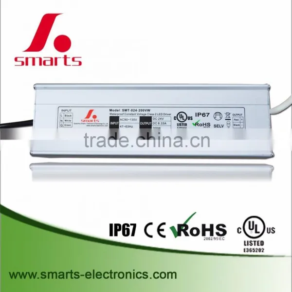 UL Input 110v ac Waterproof 250w 24v 10a Power Supply photo-4