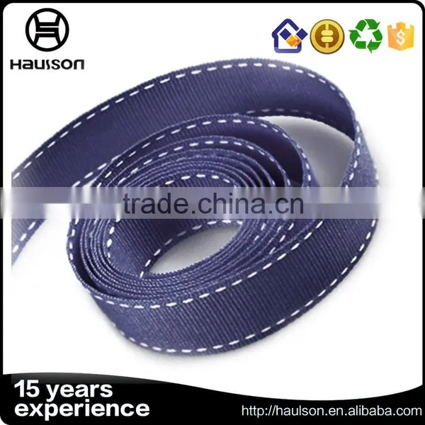 Custom Cheap Double Face Fashion Grossgrain Ribbon photo-5