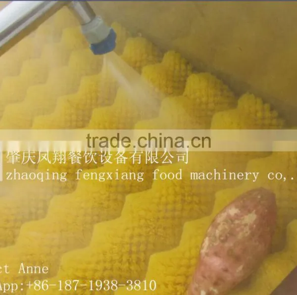 Washer Type Carrot / Watermelon / Cucumber / Peach / Peppers Washing Machine With Spray Wash photo-4
