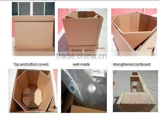 1000L Heat Resisting Carton Paper IBC Container for Bitumen photo-3