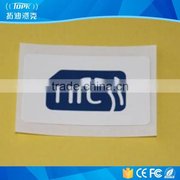 uhf smart rfid stick label for targeted marketing