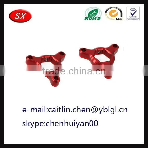 Aluminum Red Anode Motorcycle CNC Suspension Fork Preload photo-6