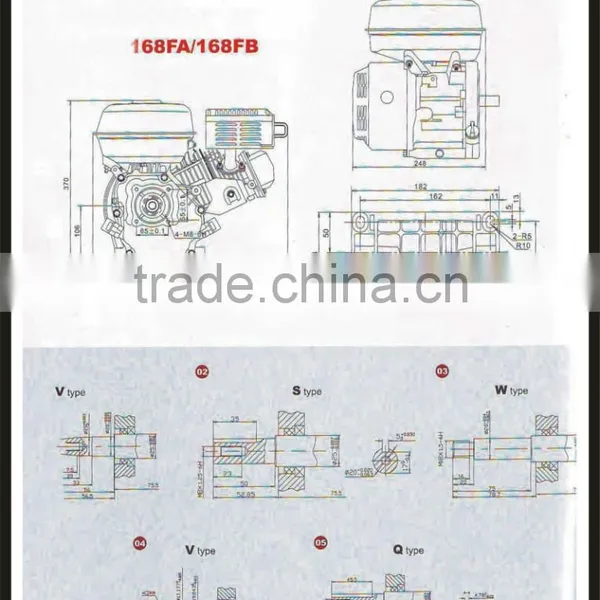 Gasoline Engine Gx200 6.5HP/168f-1 Gasoline Engine photo-3