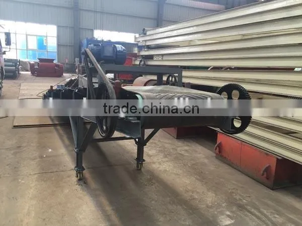 Best Design 10m Length Belt Conveyor With Feeding Hopper photo-6