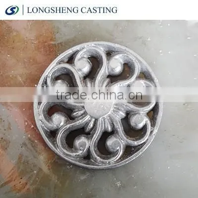 Cast Iron Flowers for Gate Decoration / Fence Ornamental Iron Flowers photo-5