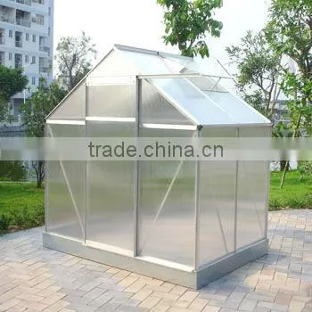 Easy Assembly New Products Commercial Aluminum Garden Flower Seeds Greenhouse photo-3
