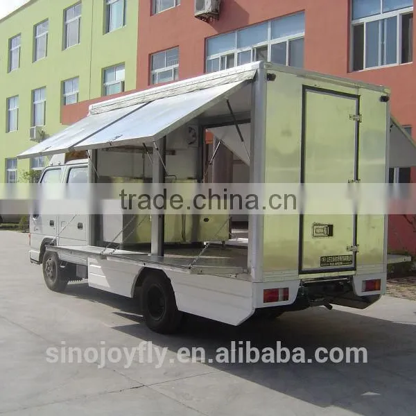 Mobile Scooter Motorized Food Cart Panel Solar Mobile Food Carts