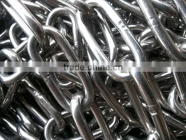High Quality 6mm-48mm Carbon Steel Standard Link Chain Made in China photo-2