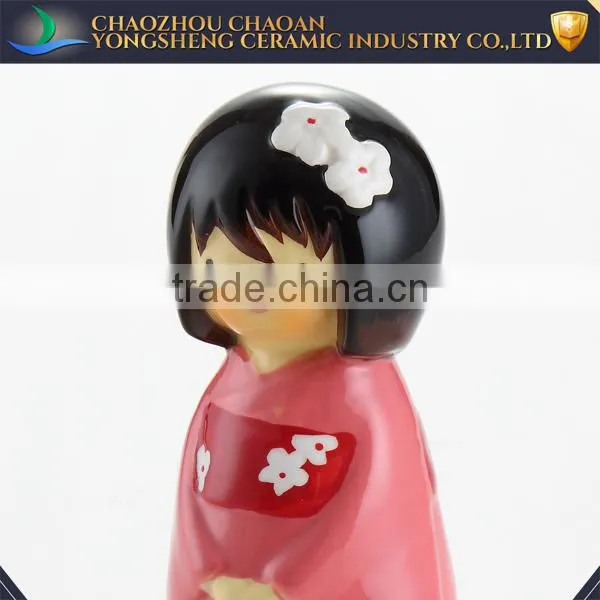 Japanese Stylish Toy Lassock Decoration, Red Beautiful Girl photo-2