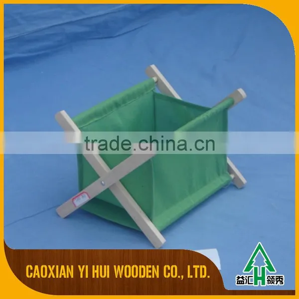 Golden Supplier Wood Standing Magazine Rack Stand photo-6