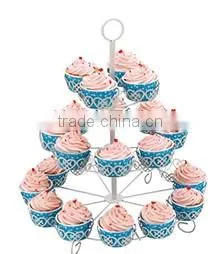 Cupcake Stand for Birthdays and Other Occations 3 Tier Cupcake Holder for 24 Cupcakes and Desserts photo-2