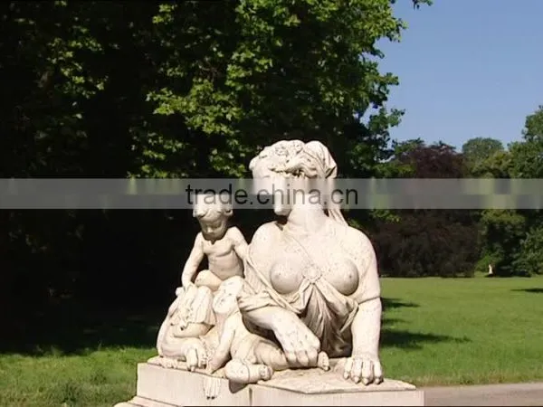 High Quality Art Deco Riproduzioni Natural Marble Garden Statues photo-2