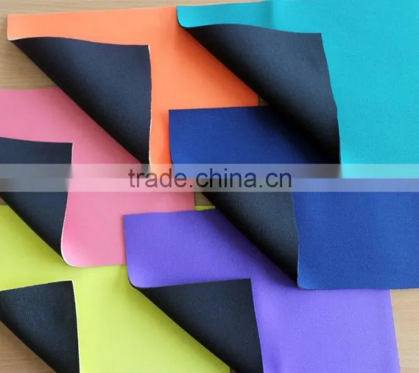 Excellent Quality Low Price Stretch Fabric Neoprene, Diving Suit Neoprene With Printing Cloth Nylon/polyester Neoprene Fabric wa photo-3
