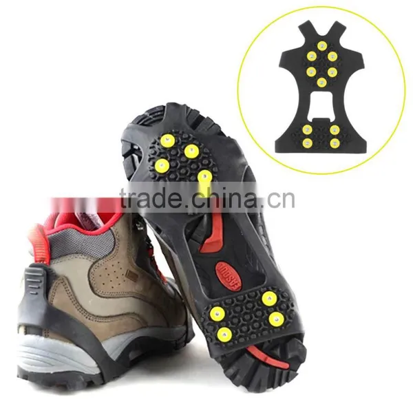 Anti-slip Magic Slip-on Stretch Fit Snow Ice Spikes Snow Grabber photo-2