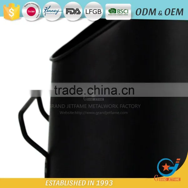 Iron Powder Coating Steel Ash Bucket Metal Coal Bucket photo-5