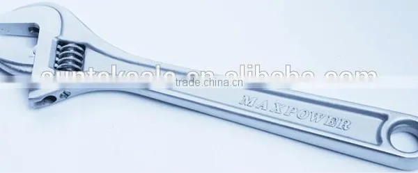 Heavy Type Adjustable Wrench Spanner Crv German Type