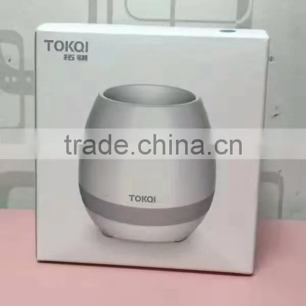 Fashion Futuristic Colorful Music Playing Bonsai Active Bluetooth Plant Pot photo-4