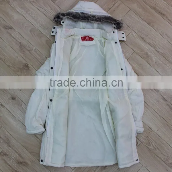 Ladies Long Winter Jacket , Womens Polyfill Padded Coats photo-5