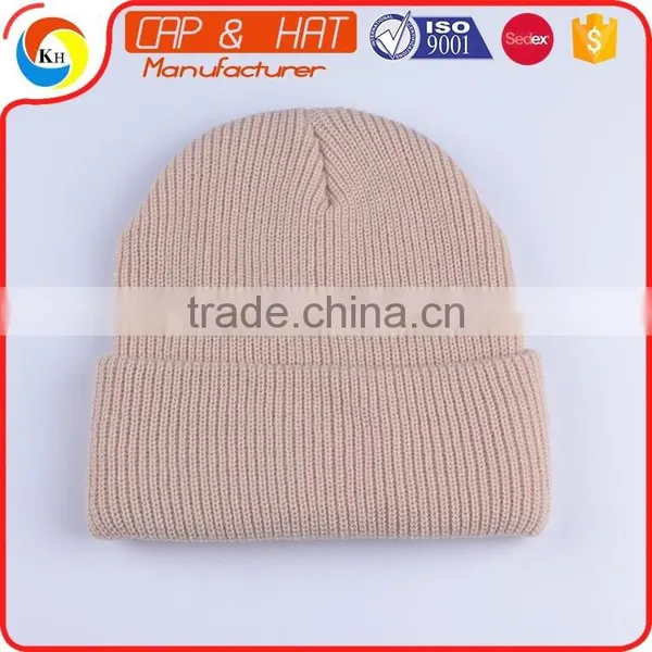 Blank Custom Color 100% Acrylic CC Beanie photo-2