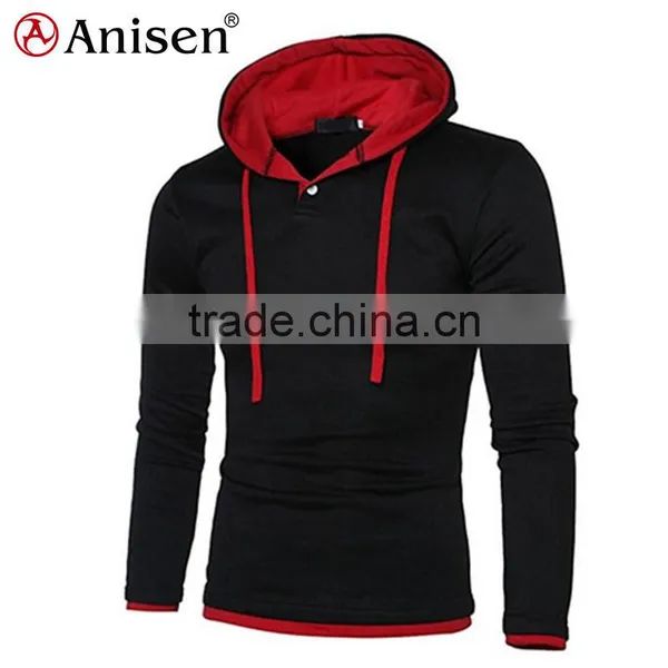 China Custom Design Polar Fleece Men Fleece Hoodies photo-2