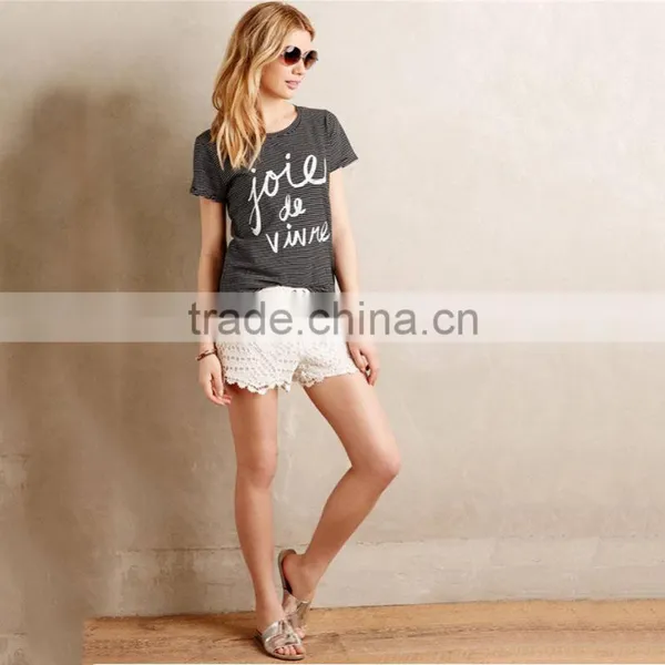 Bulk Wholesale Clothing Custom Woman Short Sleeve T-shirts Wholesale T-shirts photo-3
