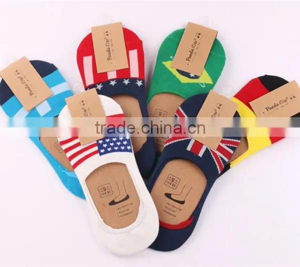 Slippers Stripe Invisible Boat Socks Short Spring Summer Fashion Male Ankle Socks Casual Socks Factory Supply photo-4