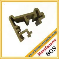 Window Door Frame Brass Copper Extrusion Profile Section