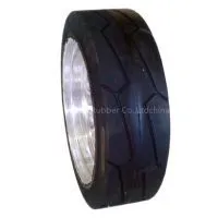 ANair Auxiliary Plate Solid Tire 360x110, for Loader and Other Industrial