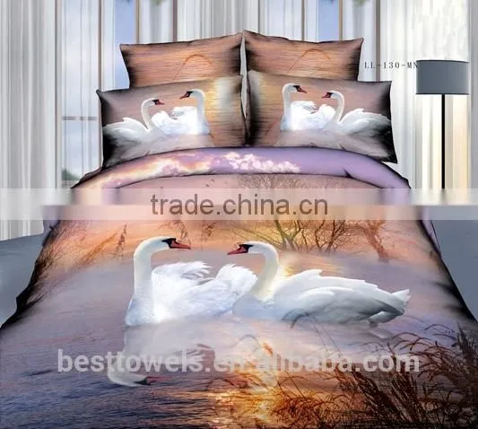 Good Quality 3d Printed Cot Sunflower Bedding Set photo-6