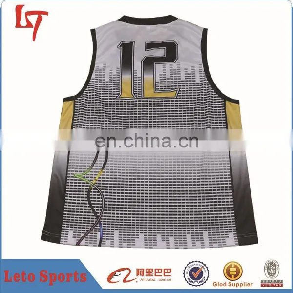 Custom Design Sublimation Basketball Jersey Logo photo-3