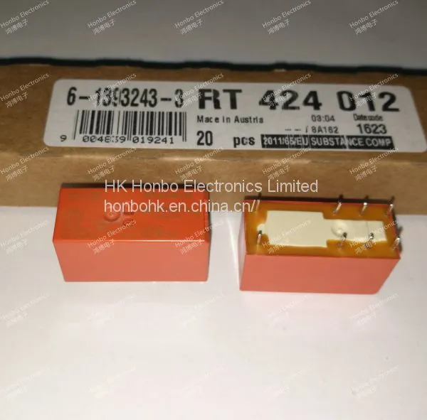 TE DIP Relay  RT424005  RT424012  RT424024