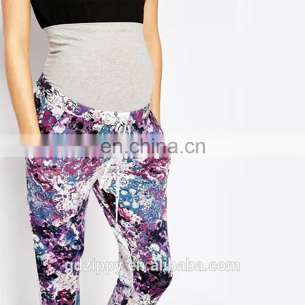 New Fashion Casual Floral Printed Women's Harem Pants Wholesale photo-4