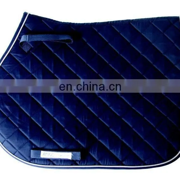 Cotton Saddle Pad Quilted Cotton Lining.