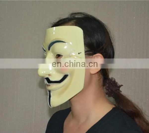 Masquerade & Halloween Vendetta Flash El Wire Led Glowing Mask photo-2