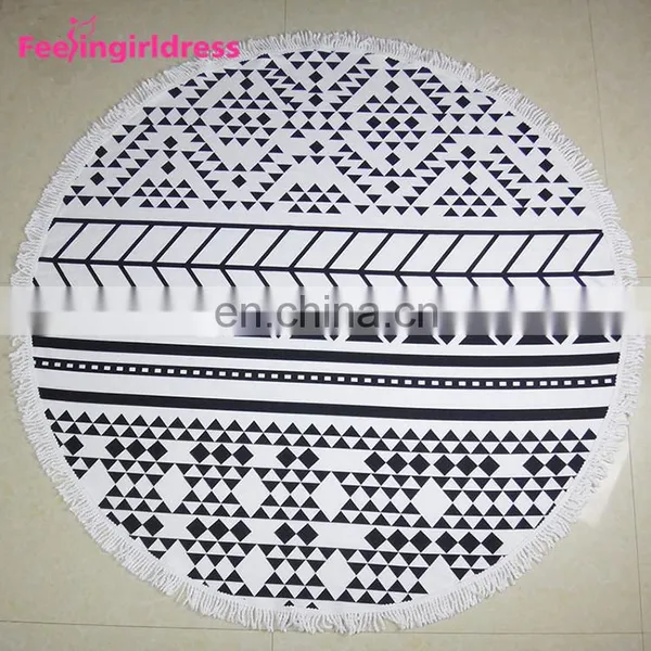 Home Decor Indian Mandala Round Microfiber Tapestry Mandala photo-3