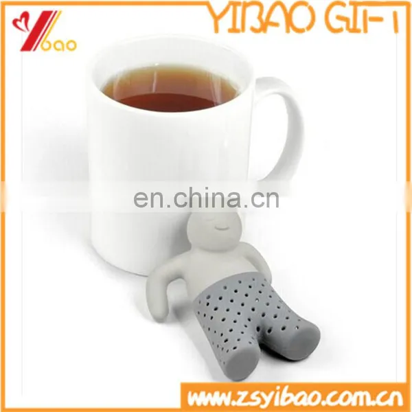 Customize Color Swan Shaped Heat Resistant Silicone Tea Stainers for Tea Making photo-6