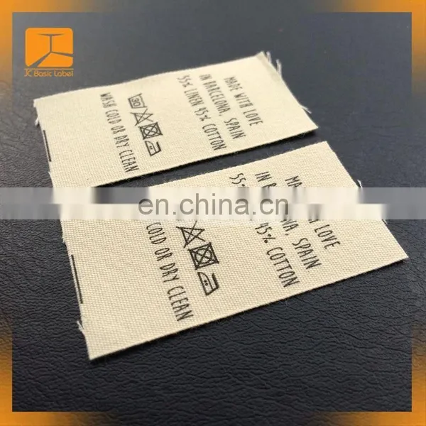 Silk Screen Printed Garment Label in Apparel photo-3