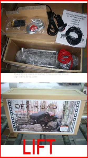 4x4 13000lbs Off-road Vehicle Electric Winches photo-4
