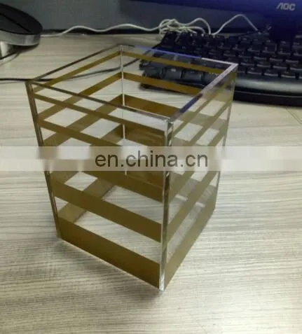 Wholesale Office Storage Clear Acrylic Pen Box photo-4
