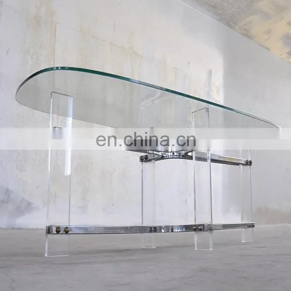 Hot Sale High Quality Clear Plexiglass Coffee Table photo-6