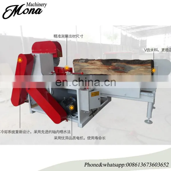 Double Blade Wood Log Table Saw photo-3