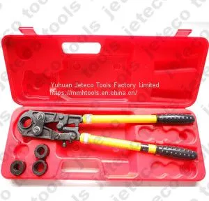 JLD-1632A Manual Pipe Press Tool, Handheld Type Pipe Crimping Tool for 16mm-32mm
