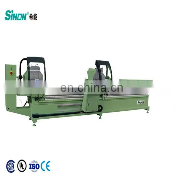 Double Head Aluminum Window and Door Corner Crimping Machine /Knieves Customized Aluminum Window Frame Combing Machine photo-4