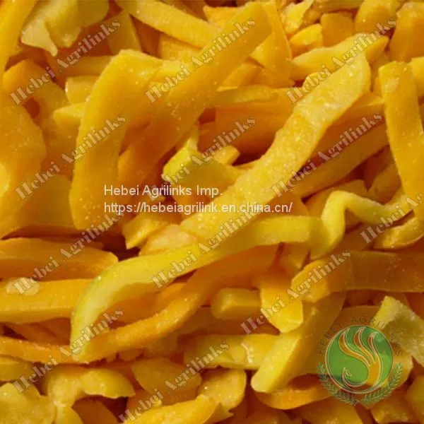 Frozen Yellow Bell Pepper Slices