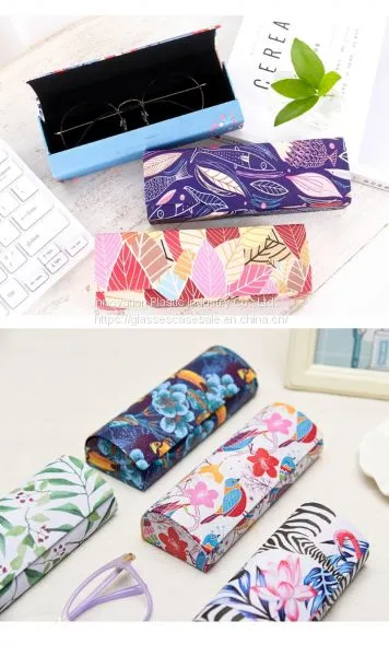 Simple and Creative Myopic Glasses Case; Natural, Vintage and Lovely Eyeglasses Case photo-3