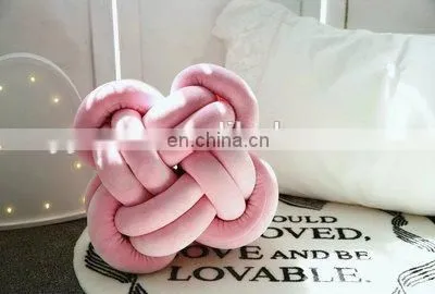 Hot Selling OEM Creative Pillow Knot Pillow Sofa Backrest Pillows photo-2