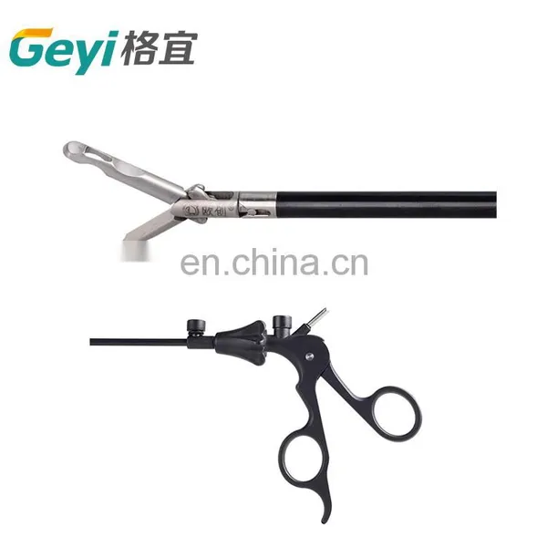 Geyi Reusable Atraumatic Forceps Autoclavable Fenstrated Grasper for Laparoscopy Surgical Instruments photo-6
