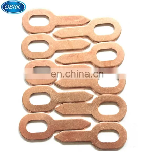 100pcs/1 Set Copper Coated Stainless Steel Dent Puller Rings Fit For Spot Welding Car Body Panel Pulling Washer Tool photo-2