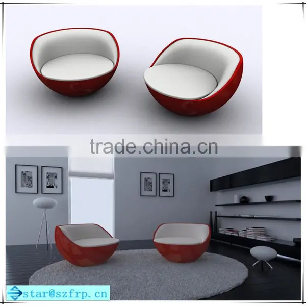 Fiberglass Lounge Art Chairs photo-3